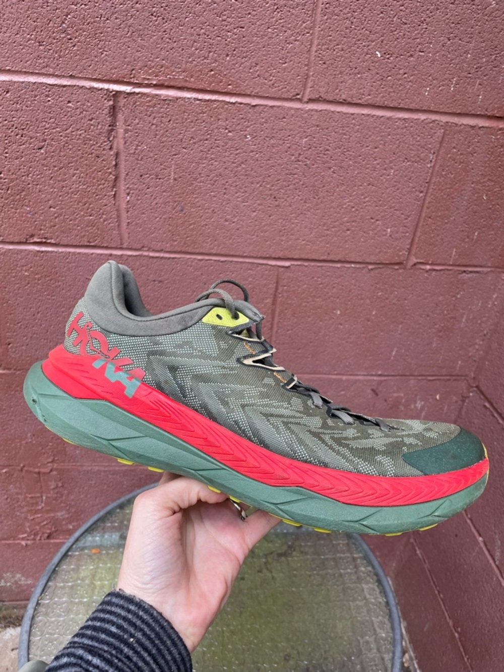 Hoka One Tecton X Trail Running Shoes Size 12 D - Picture 2 of 13